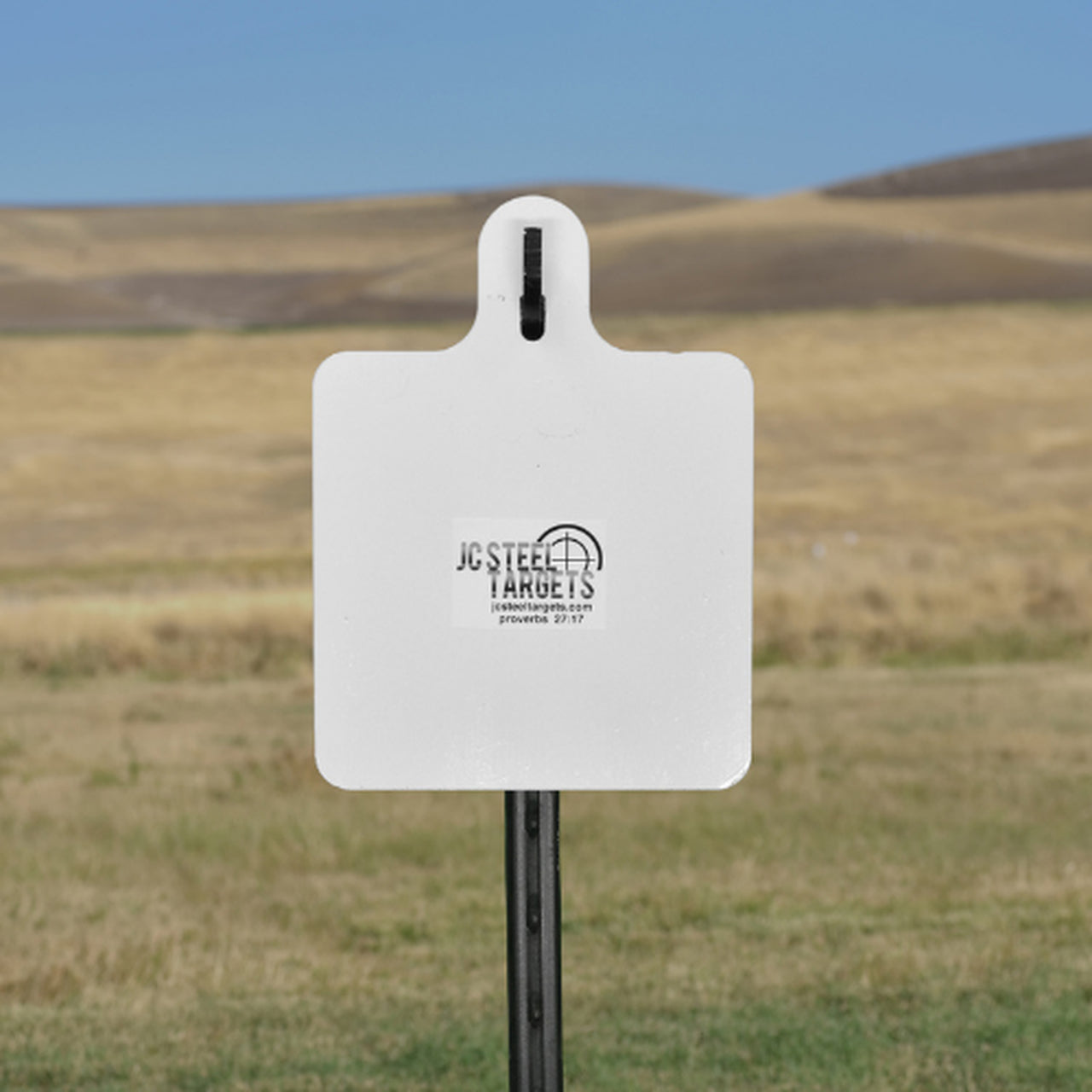 JC Steel Targets - 10 Square 3/8