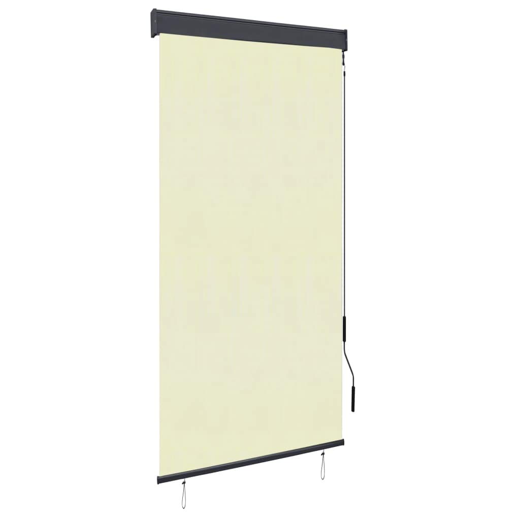 Premium Aluminum Roller Window Shades with Front Bar - Hand Operated Roller Blinds for Home & Office | Perfect for Living Room, Bedroom & Kitchen Privacy