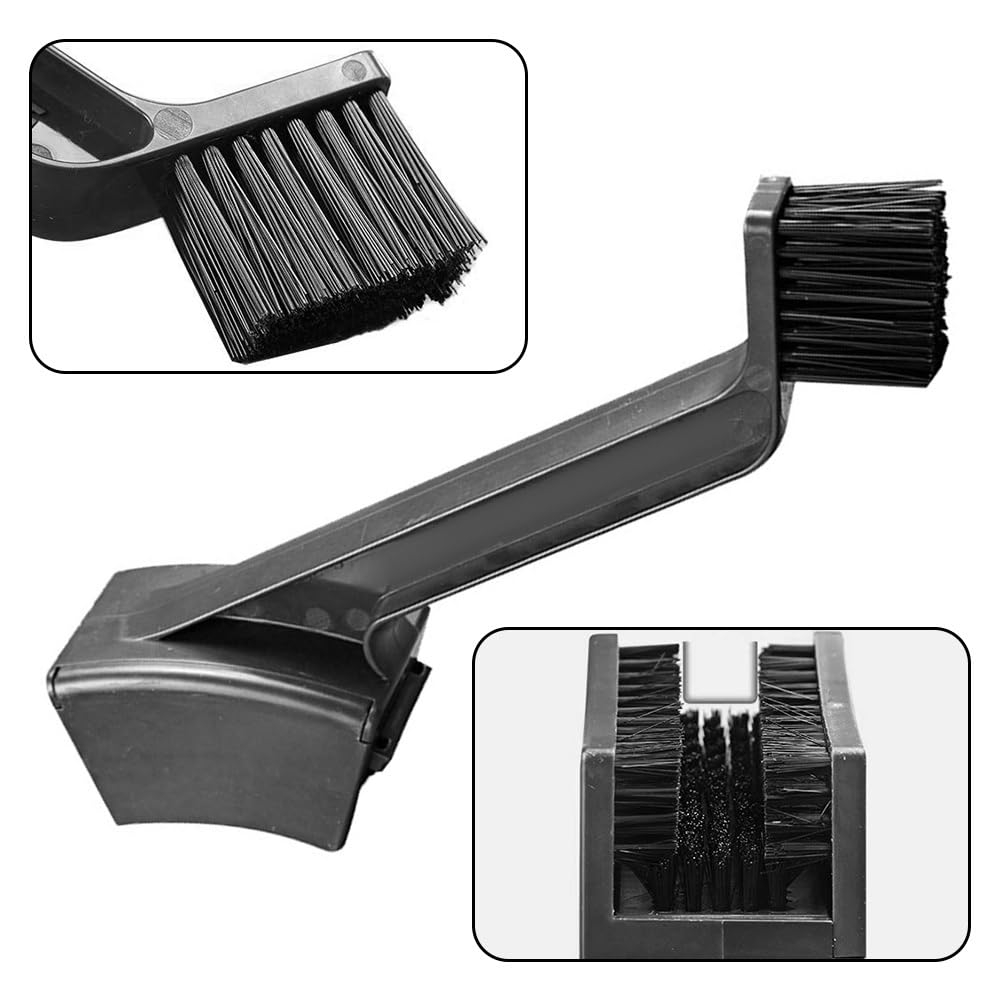 MiOYOOW Motorcycle Chain Brush - Portable Bike Chain Cleaner Tool for Motorcycle & Bicycle Maintenance | Easy Non-Disassembly Cleaning for Dirt, Grease & Grime | Perfect for Road Bikes, Mountain Bikes & Dirt Bikes