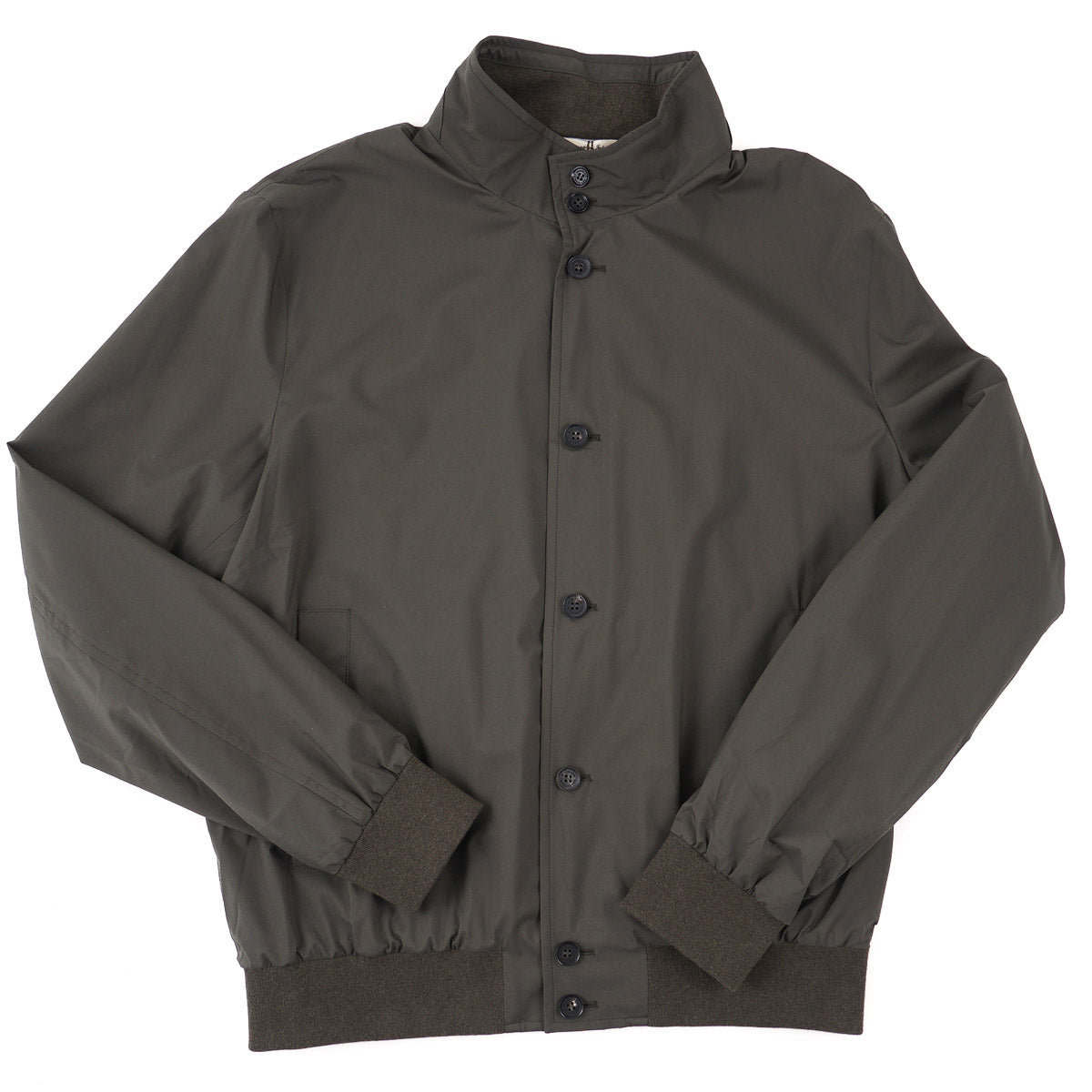 Maurizio Baldassari Men's Lightweight Technical Fabric Bomber Jacket - Water-Resistant, Breathable for Outdoor Activities, Travel & Casual Wear