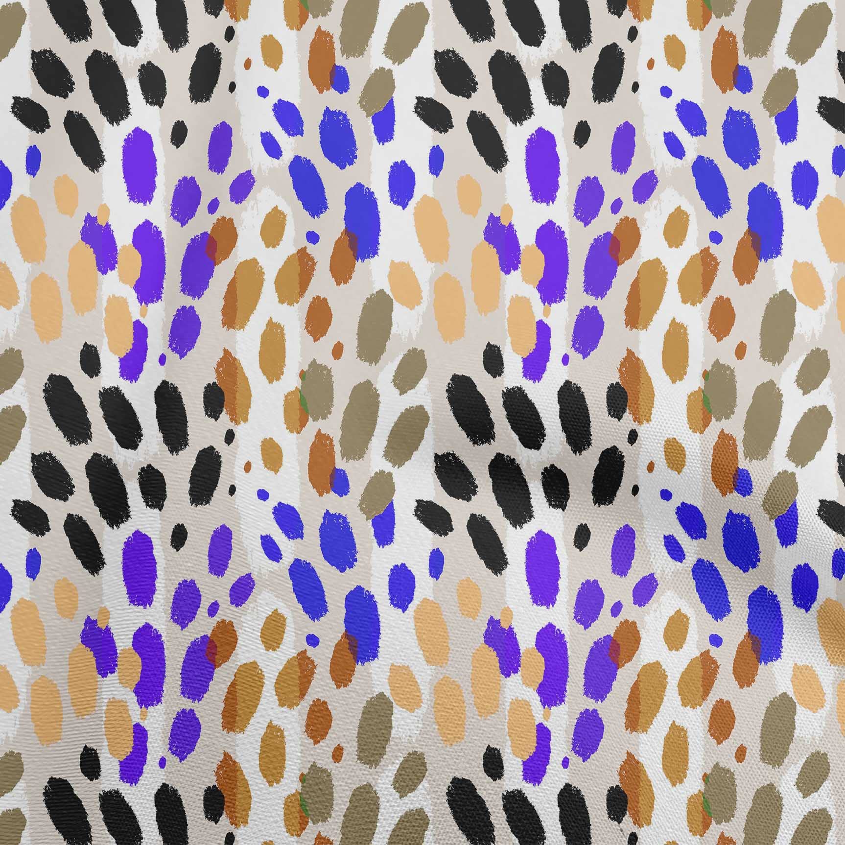 Premium Cotton Silk Blend Dusty Pink Animal Print Fabric by The Yard - 42 Inch Wide Material for Dresses, Skirts & DIY Fashion Projects