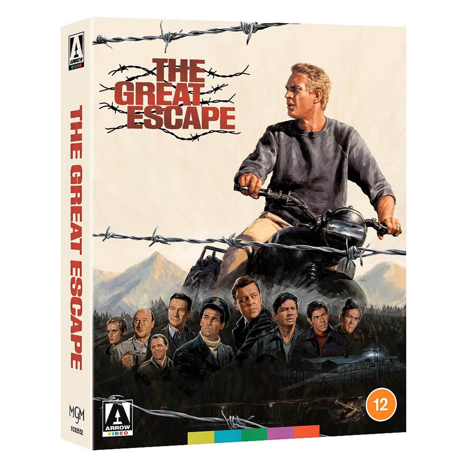 Great Escape Limited Edition Blu-ray - Classic WWII Movie, HD Remastered, Special Features | Perfect for Movie Nights & History Enthusiasts