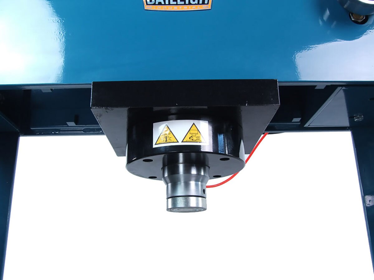 Baileigh Industrial BA9 1004859 HSP-75A 75 Ton Pneumatic Hydraulic Shop Press for Metalworking, Automotive Repair & Industrial Applications