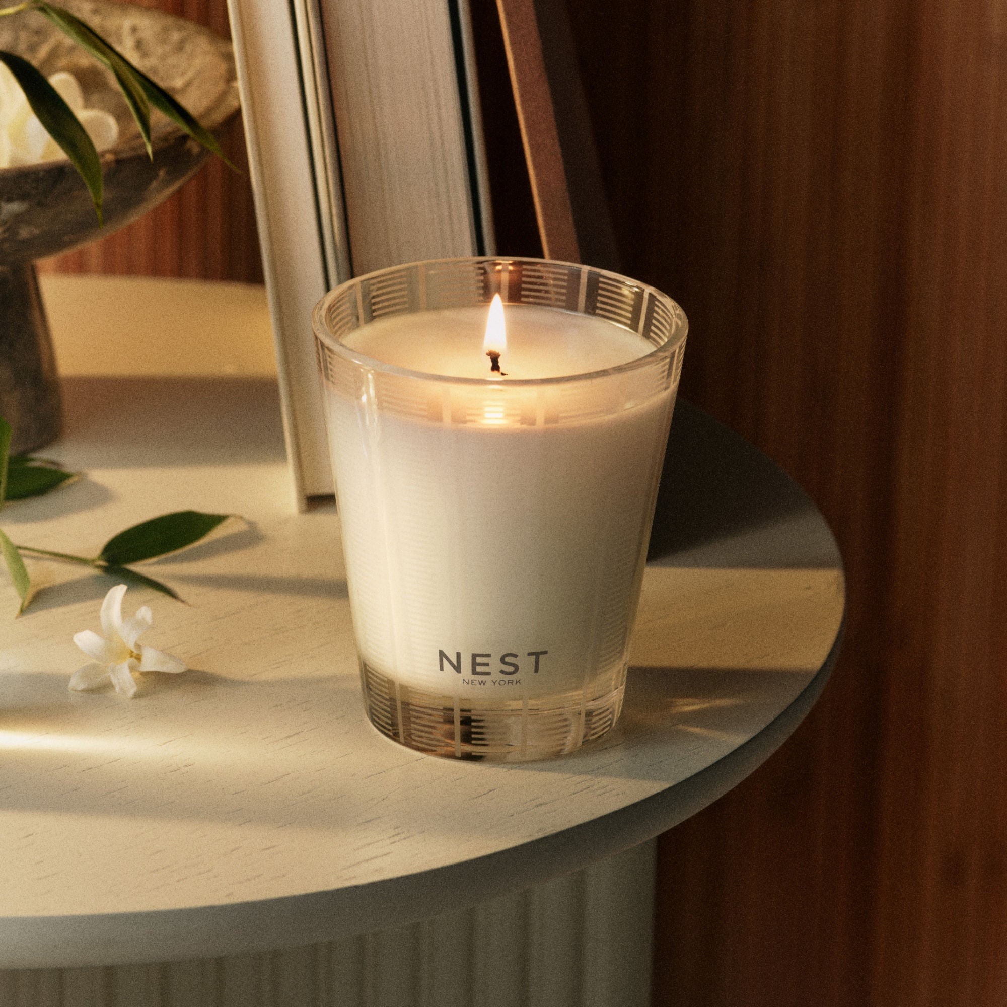 Natural Bamboo Scented Candles - Eco-Friendly & Aromatherapy for Relaxation, Home Decor, Spa, Yoga & Meditation