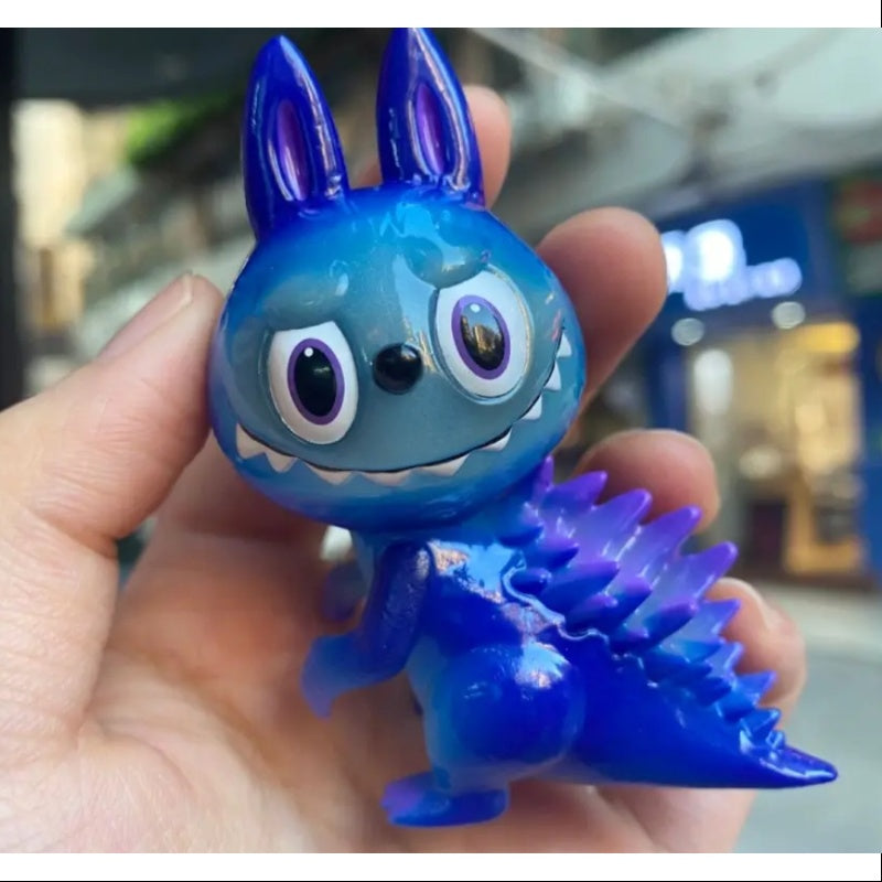 Labubu The Monsters Kaiju Hunting Series 2.0 Gojimomo Glow in The Dark Edition - Collectible Vinyl Figure for Anime Fans, Home Decor & Gift Idea