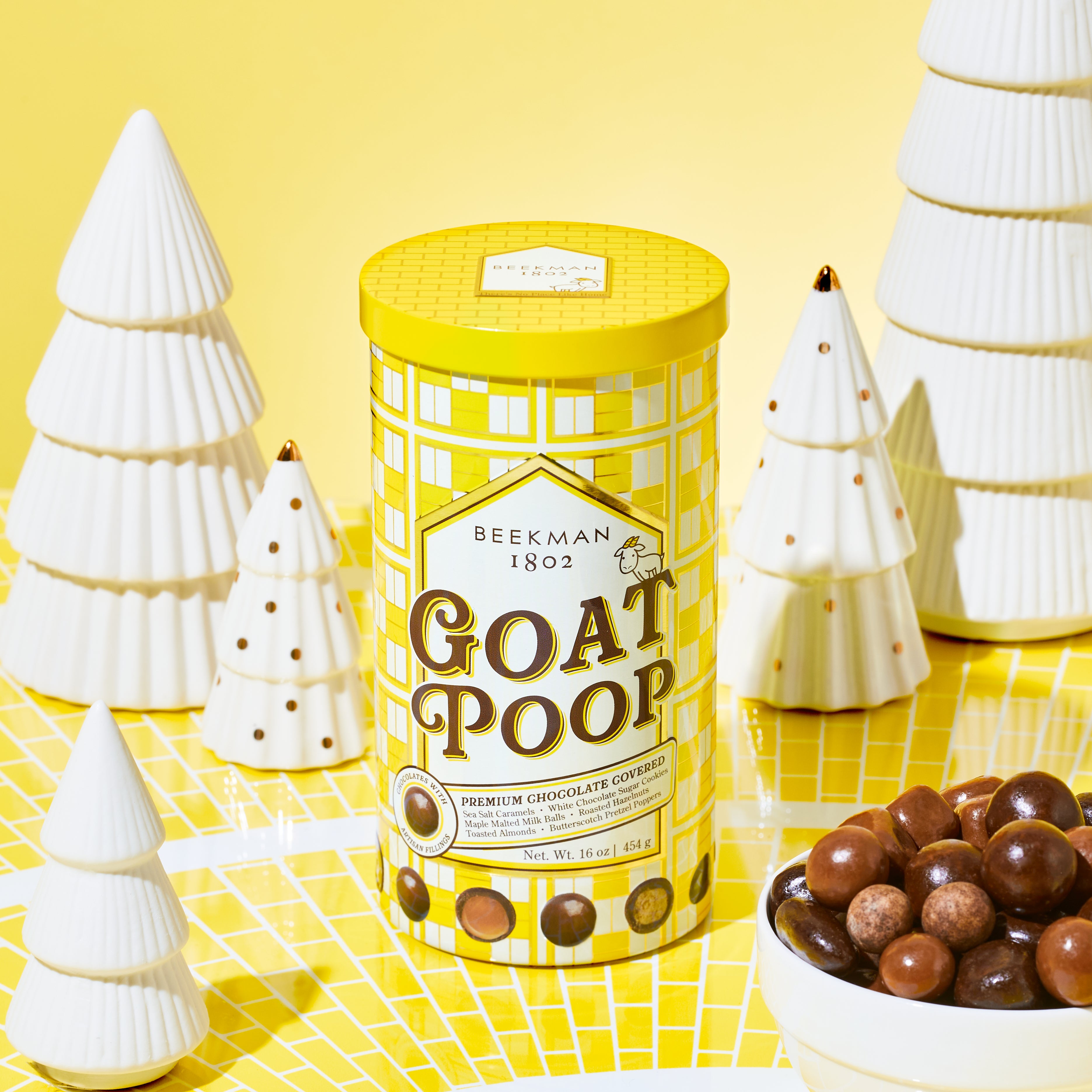 Premium Goat Poop Chocolate - Gourmet Dark Chocolate with Natural Ingredients - Perfect for Gifts, Parties & Unique Dessert Experiences