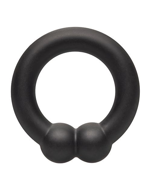 Alpha Liquid Silicone Muscle Ring - Black | Flexible Workout & Gym Accessory for Men | Perfect for Weightlifting, CrossFit & Fitness Training