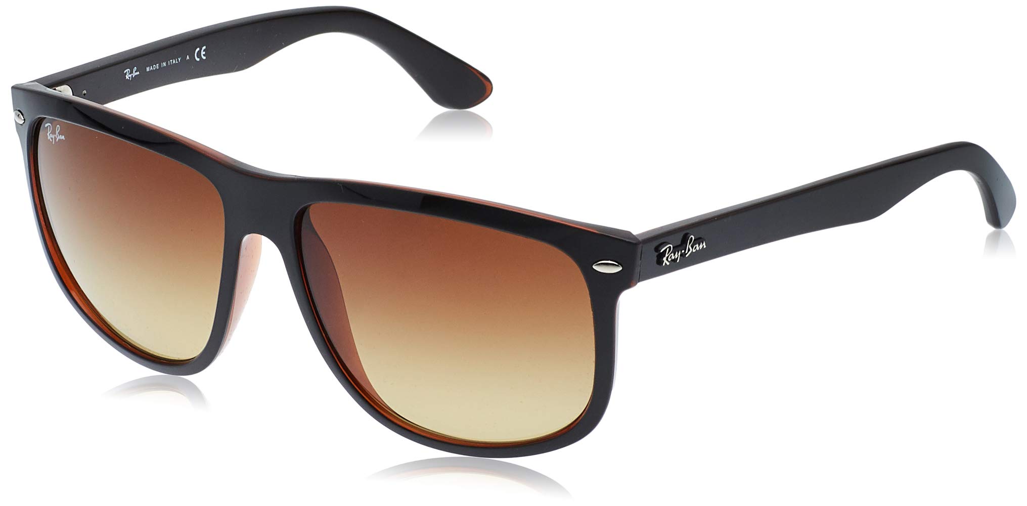 Ray-Ban RB4147 Boyfriend Square Sunglasses for Women - Classic Aviator Style, UV Protection, Lightweight & Comfortable - Perfect for Driving, Beach, and Outdoor Activities