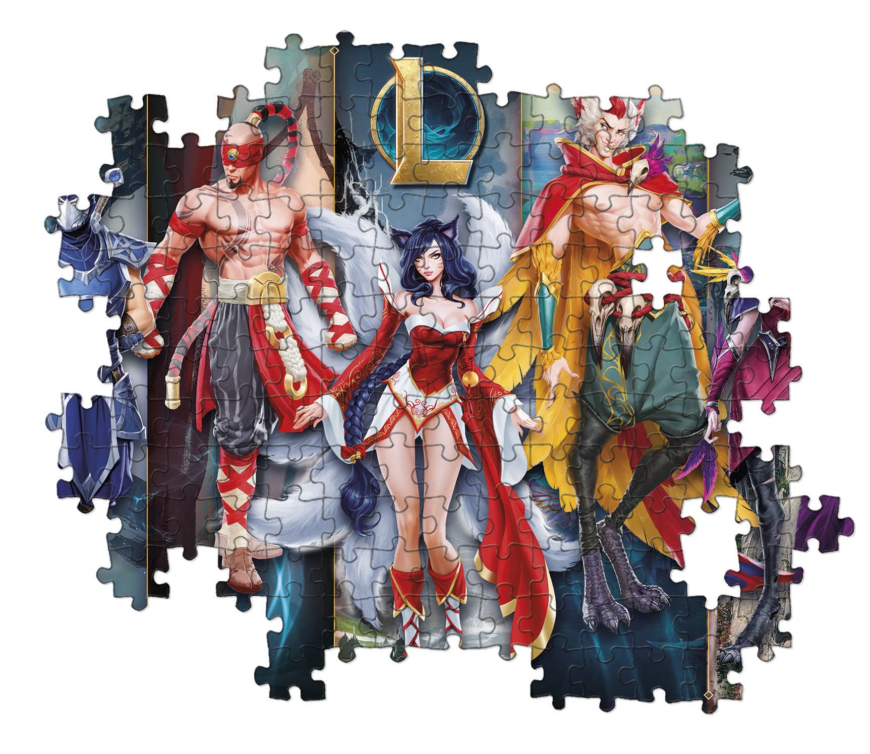 Clementoni 1000-Piece Puzzle LOL League of Legends Arcane Netflix Series (39680) - Perfect for Gamers, Collectors & Home Decor