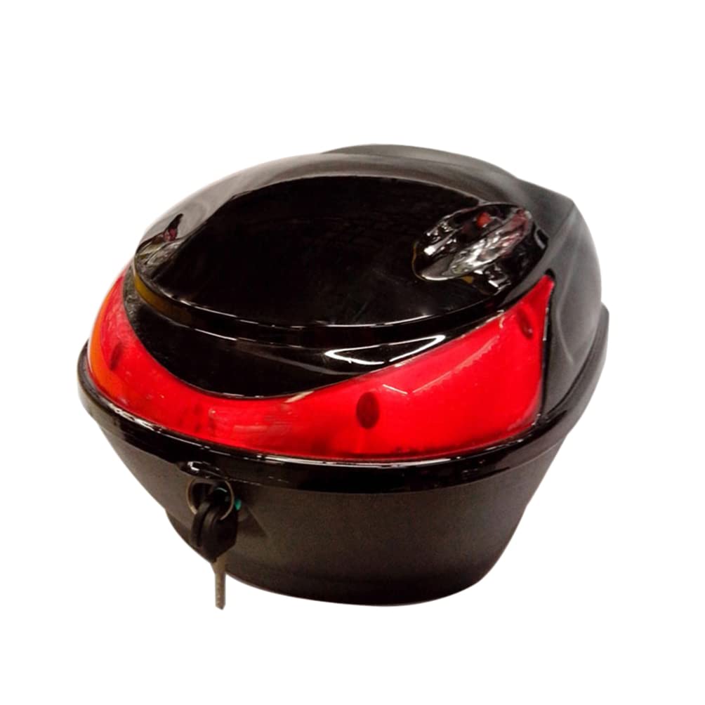BESPORTBLE Motorcycle Trunk - Waterproof Lockable Storage Box for Scooter & Moped | Helmet Carrier & Luggage Case | 1PC Motorcycle Accessories for Commuting & Road Trips