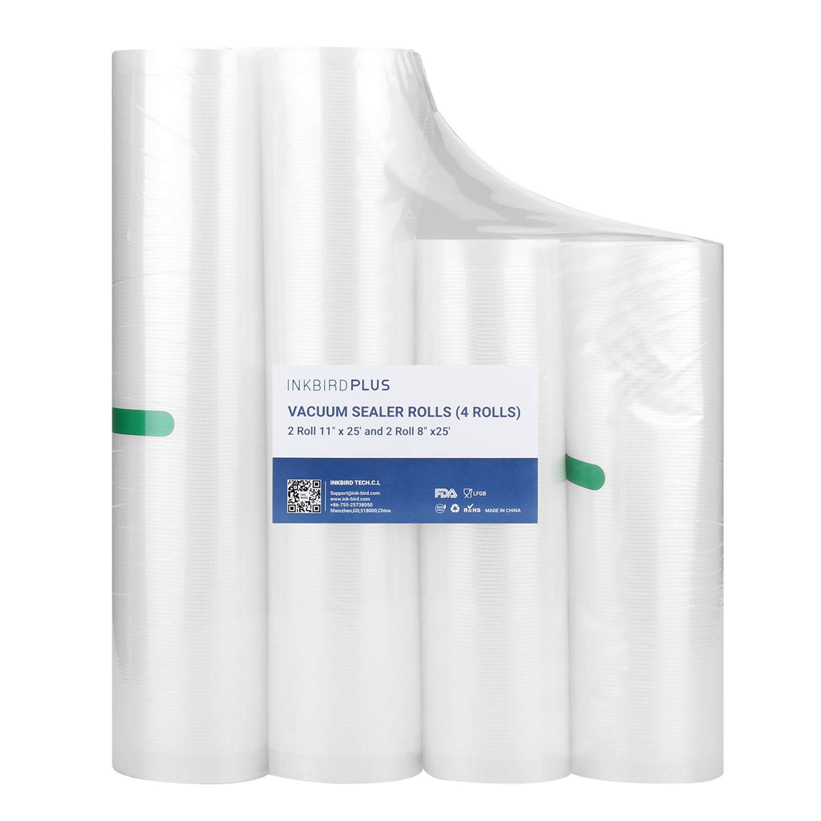 Inkbird 4 Rolls Vacuum Sealer Bags (11