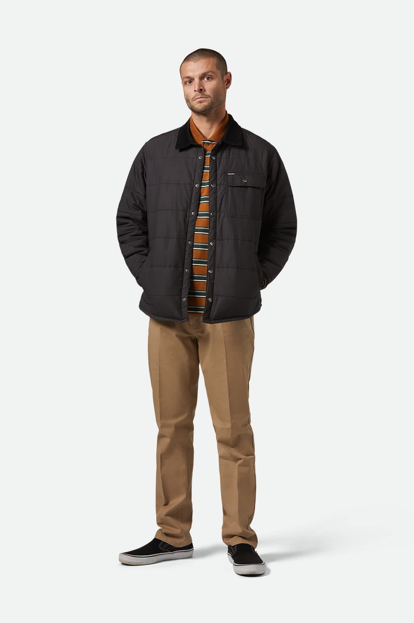 Men's Cass Jacket - Black/Black | Lightweight Waterproof Windbreaker for Outdoor Hiking & Travel