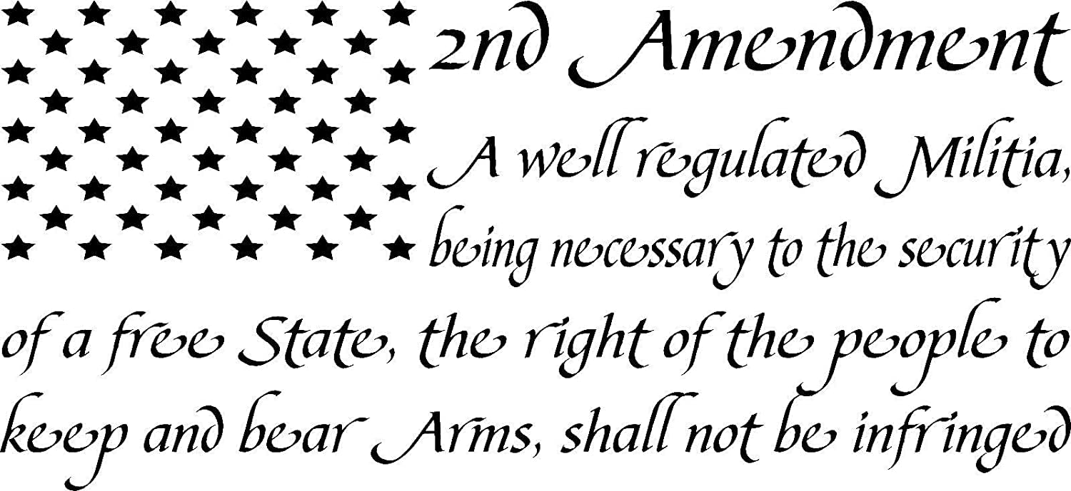 2ND Amendment Vinyl Sticker - 15