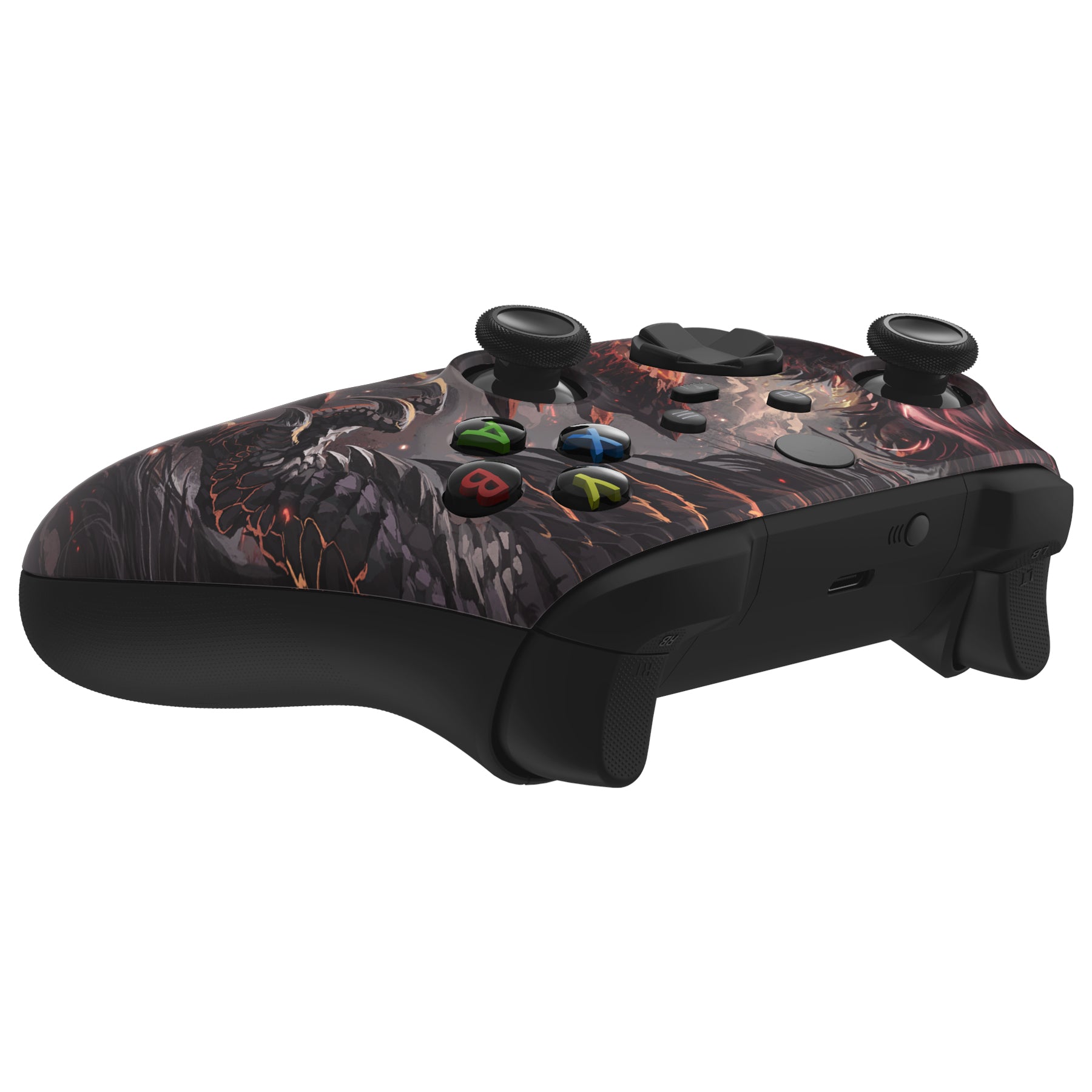 eXtremeRate Replacement Front Housing Shell for Xbox Series X & S Controller - Cyclops Dragon Design | Custom Gaming Shell for Enhanced Grip & Style | Perfect for Competitive Gaming & Collectors