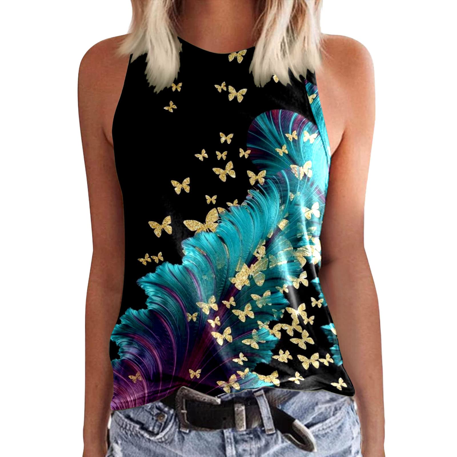 Women's Workout Tank Tops - Sleeveless Racerback Athletic Shirts for Running, Gym & Yoga | Lightweight Summer Beach Tops & Casual Cami Blouses | Perfect for Fitness, Sports & Vacation Wear