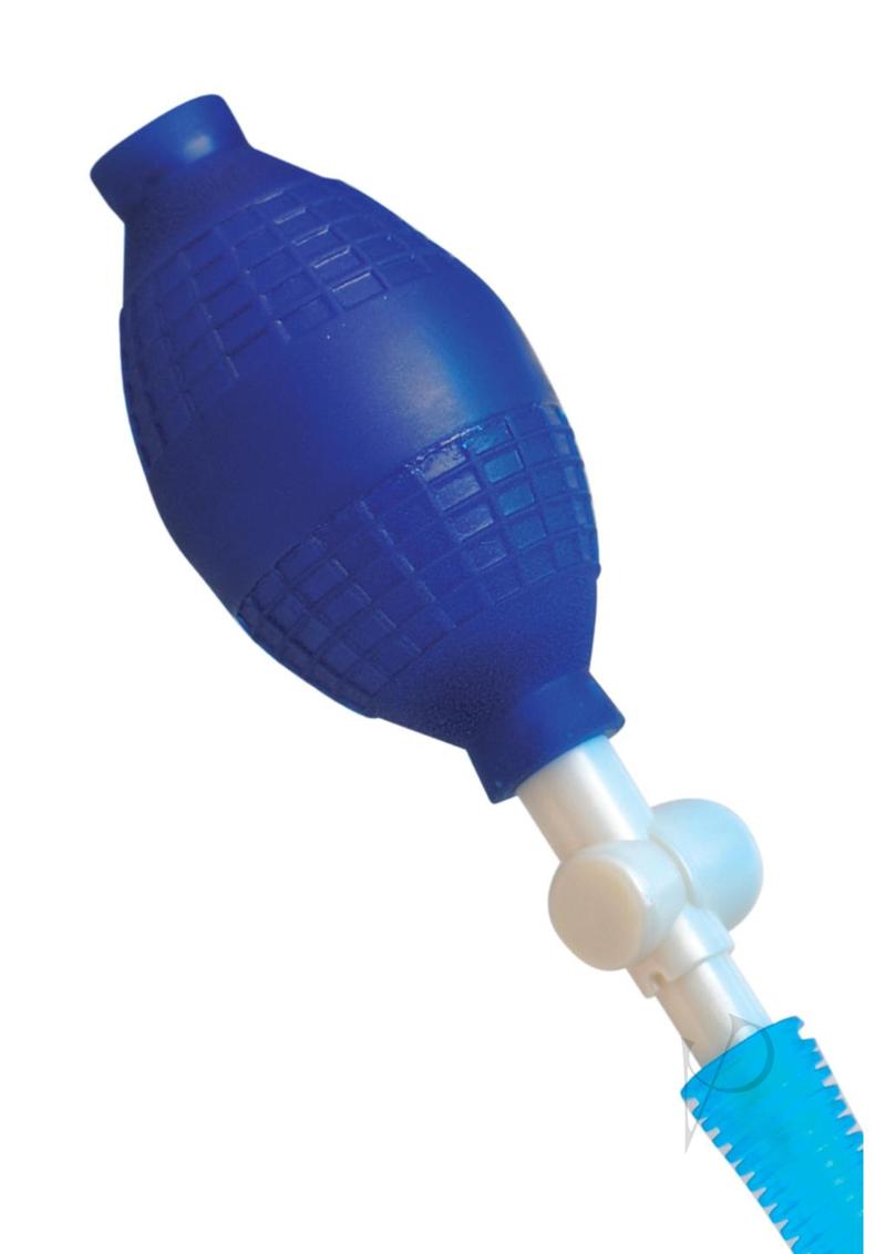 Beginner's Blue Power Penis Pump for Men - Enhance Performance & Size - Perfect for Home Use & Intimate Moments