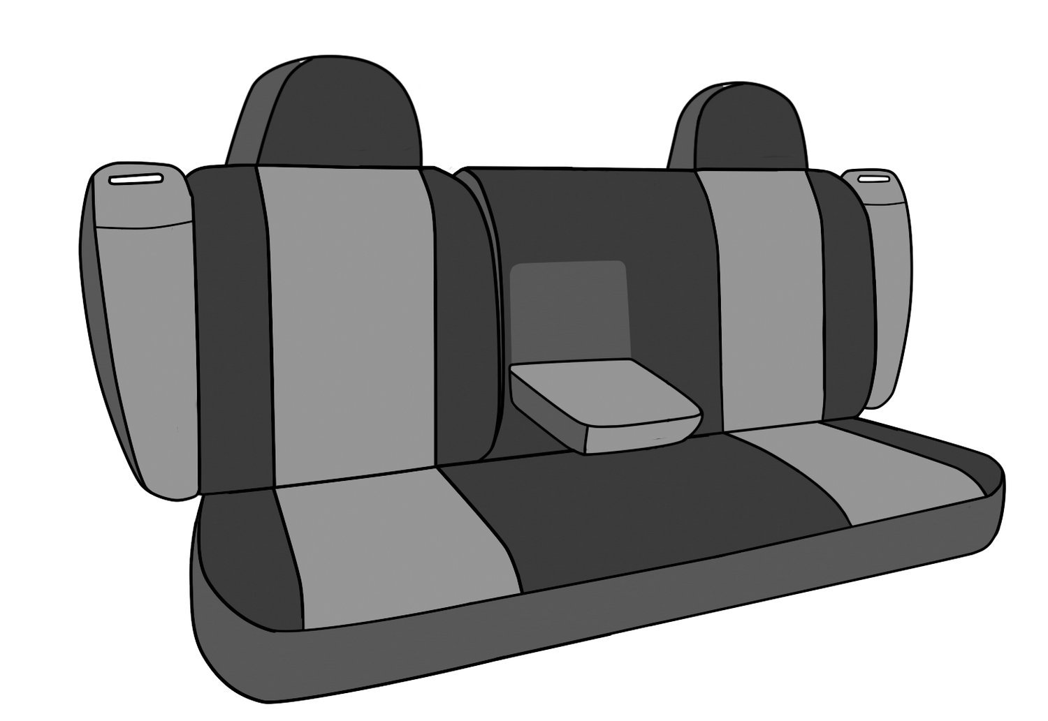 Premium Cordura Seat Covers for 2011-2014 Dodge Charger - 60/40 Split Rear & Solid Cushion Design in Burgundy with Matching Trim | Durable Protection for Car Seats | Perfect for Road Trips, Daily Commutes & Family Travel
