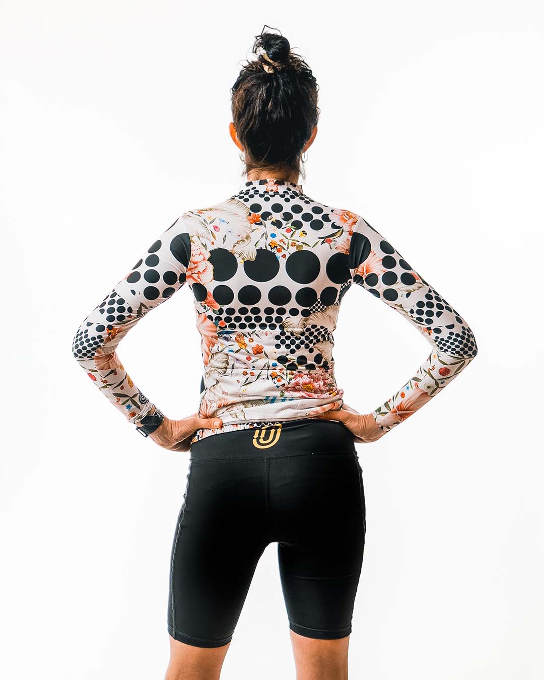 Omloop Women's White Lightweight Long Sleeve Cycling Jersey - Perfect for Road Biking, Commuting & Outdoor Sports