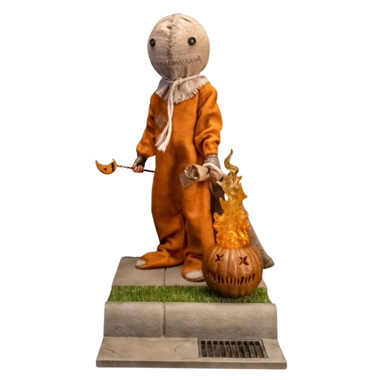 Trick 'r Treat Sam Deluxe 1:6 Scale Collectible Action Figure - Horror Movie Character Model for Display & Halloween Decor