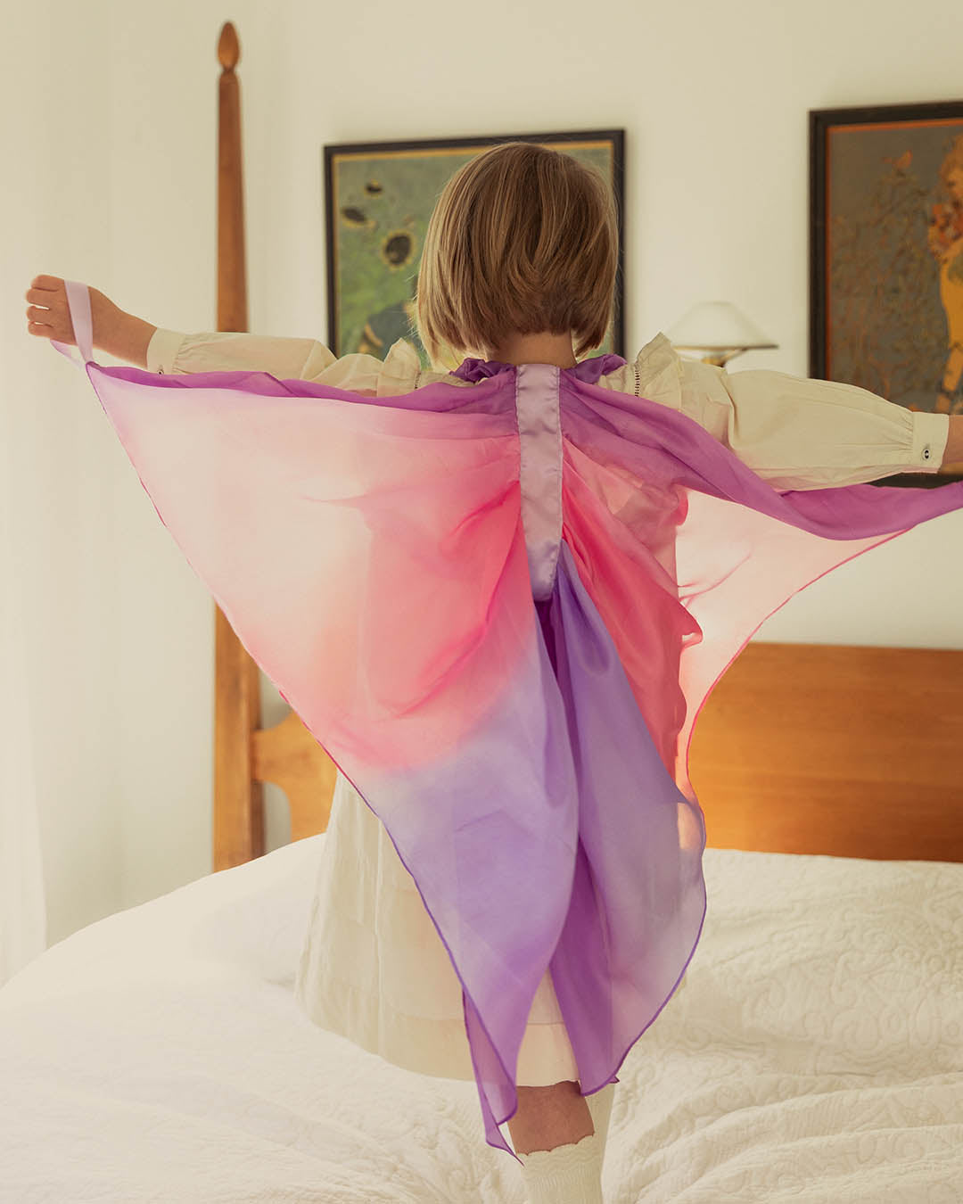 Fairy Wings for Kids - Sarah's Silks Deluxe Dress-Up Costume Accessories | Perfect for Pretend Play, Halloween Costumes & Imaginative Playtime