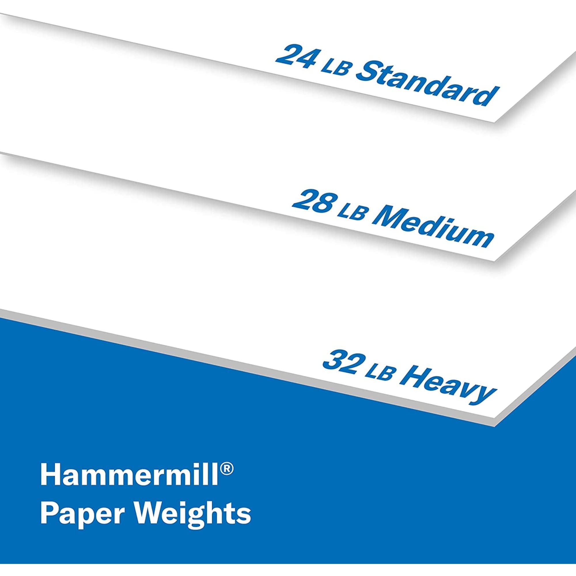 Hammermill Premium Multipurpose Printer Paper 20 lb, 8.5 x 11 - 10 Ream (5,000 Sheets) - 97 Bright White, Acid-Free, Made in USA - Ideal for Office Documents, School Projects & Home Printing