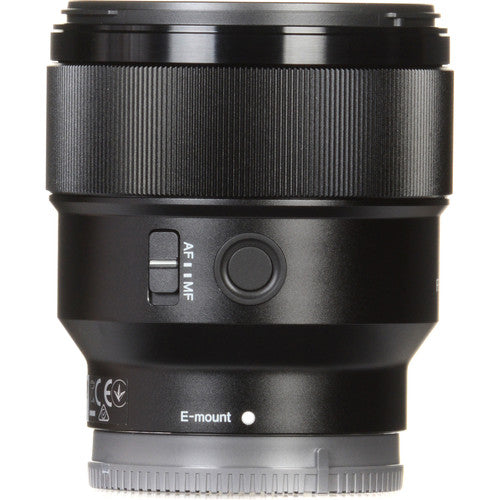 Sony FE 85mm f/1.8 Full Frame Prime Lens for Portrait Photography - Perfect for Wedding, Studio & Street Photography