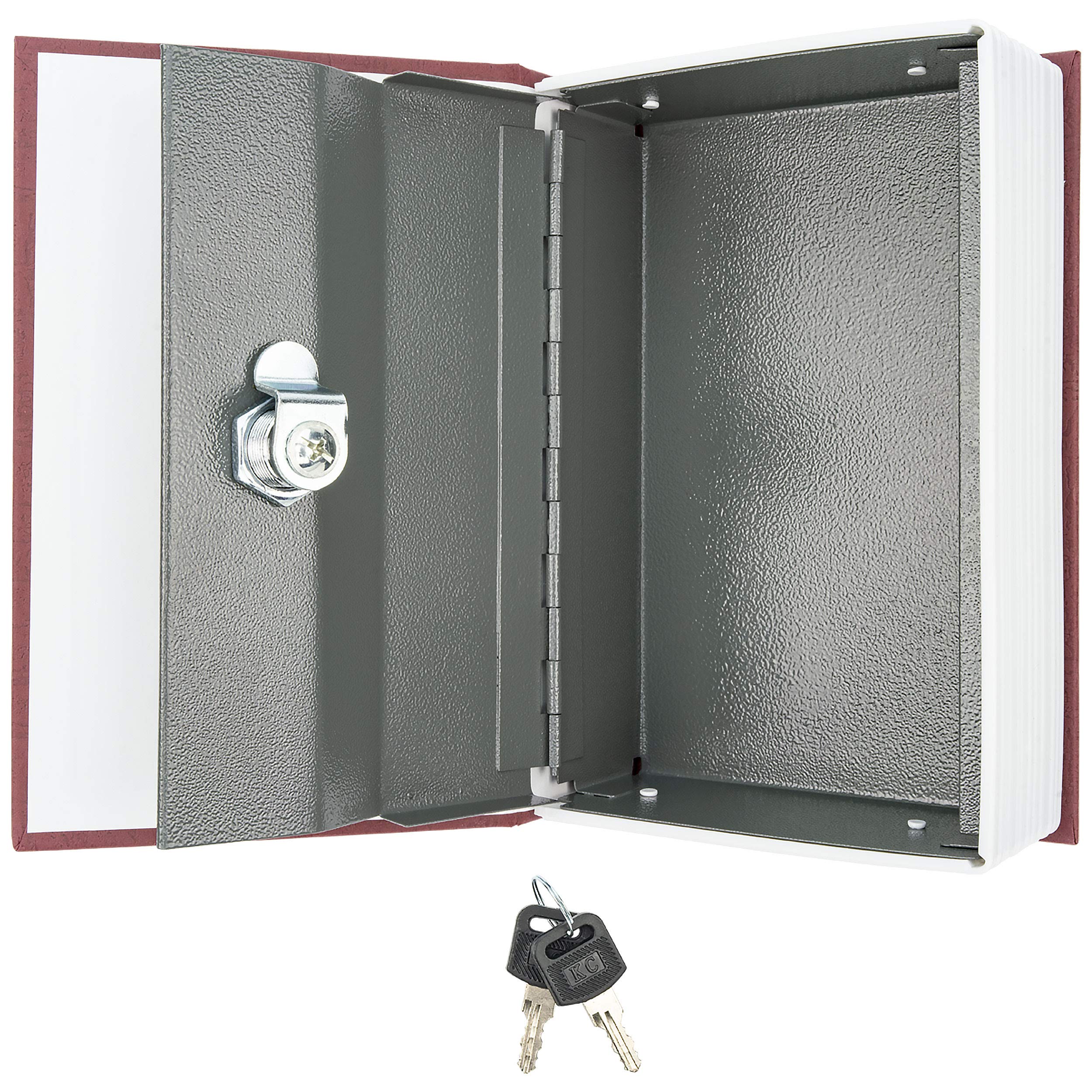 Southern Homewares Small English Dictionary Hidden Safe Box - Diversion Book Lock Box for Cash, Jewelry & Valuables - Perfect for Home, Office & Travel Security