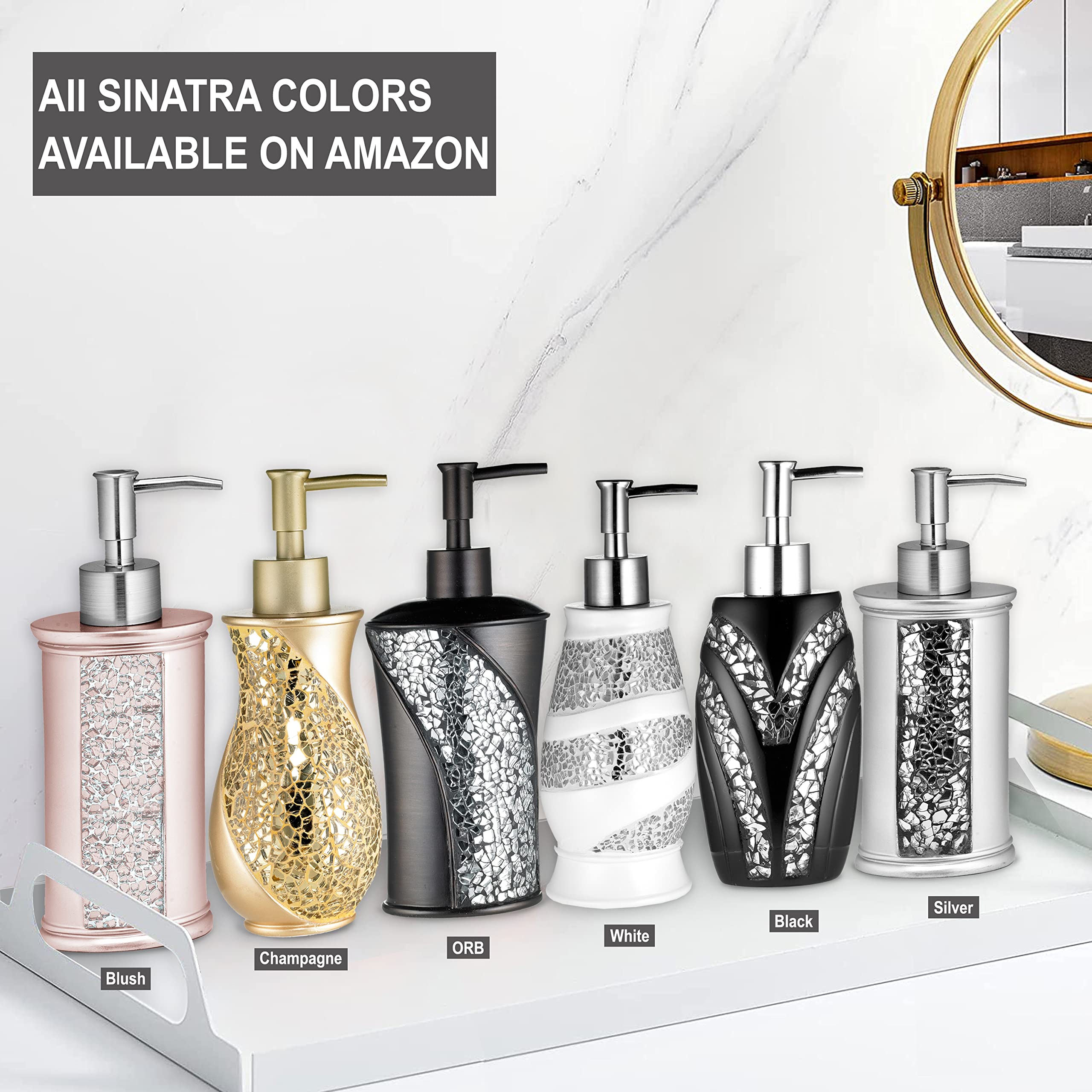 Premium Bath Orb Sinatra with Lotion Pump - Luxurious Bath & Body Care for Spa-Like Relaxation at Home