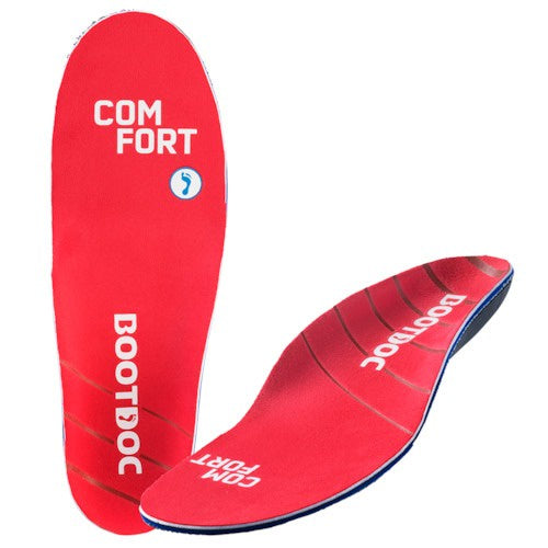 BootDoc Comfort Mid Arch Support Insoles for Plantar Fasciitis Relief - Orthotic Shoe Inserts for Running, Walking & Work Shoes - All-Day Pain Relief & Foot Support