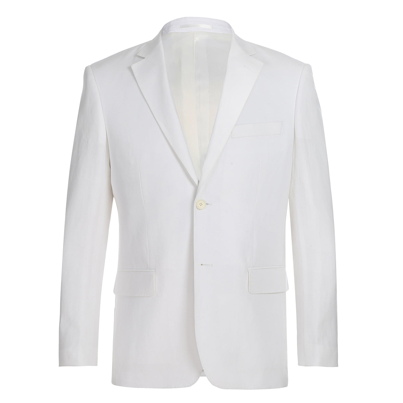 Alessandro Vitello by Renoir 2-Piece Slim Fit Suit for Men - White 611 - Perfect for Weddings, Business Meetings & Formal Events