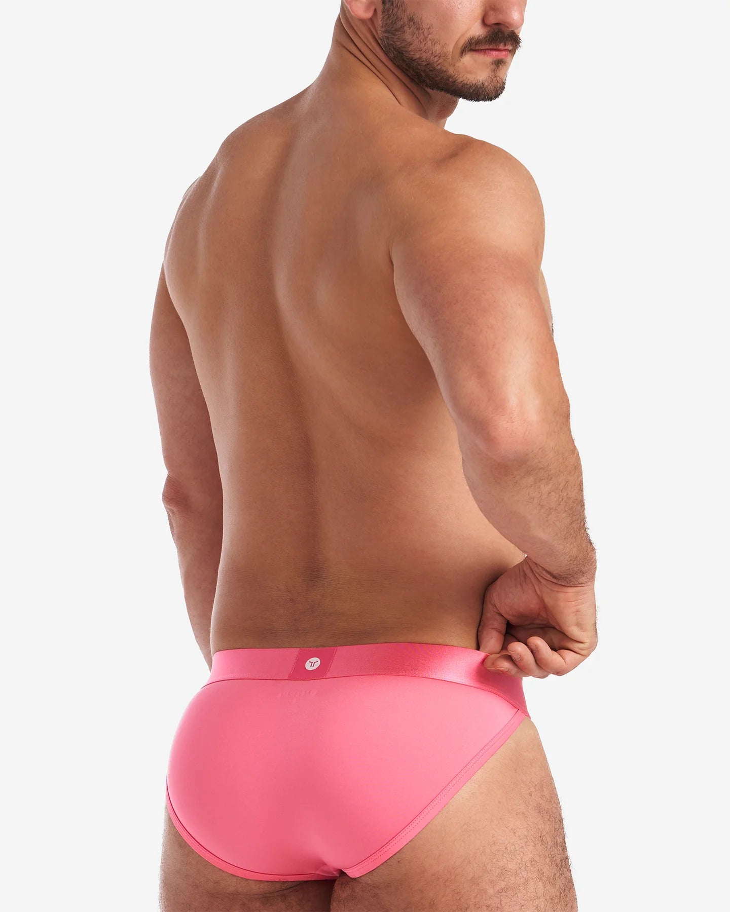Teamm8 Spartacus Brief Hot Pink - Comfortable Men's Underwear for Gym, Workout & Everyday Wear