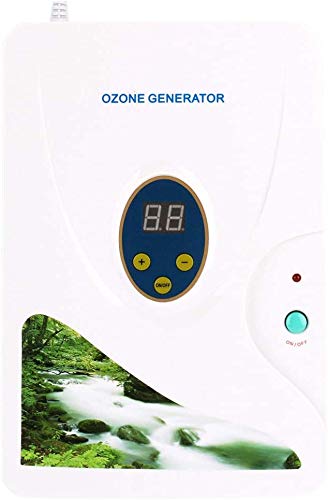 Portable Digital Timer Ozone Generator - Air Purifier & Ionizer for Home, Car, and Office - Remove Odors, Disinfect, and Detoxify - Perfect for Pet Owners, Smokers, and Allergy Sufferers