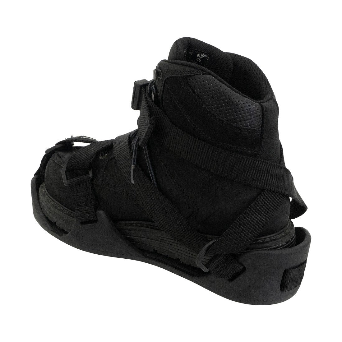 Korkers TuffTrax Regular Spike Overshoe - Non-Slip Ice & Snow Traction for Hiking, Hunting & Winter Work - Waterproof Rubber Sole with Removable Cleats