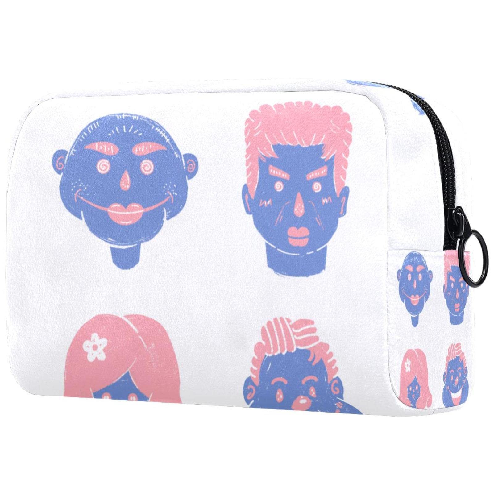 Stylish Travel Makeup Bag for Women & Girls - Waterproof Cosmetic Organizer with Multiple Pockets, Perfect for Toiletries & Accessories | Great for Vacations, Gym, and Daily Use