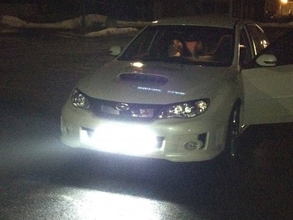 144W 25 LED Light Bar with Lower Bumper Brackets & Wiring Kit - Compatible with 2011-2014 Subaru Impreza WRX STI - Perfect for Off-Roading, Night Driving & Adventure Lighting