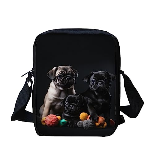 3d Pug-black