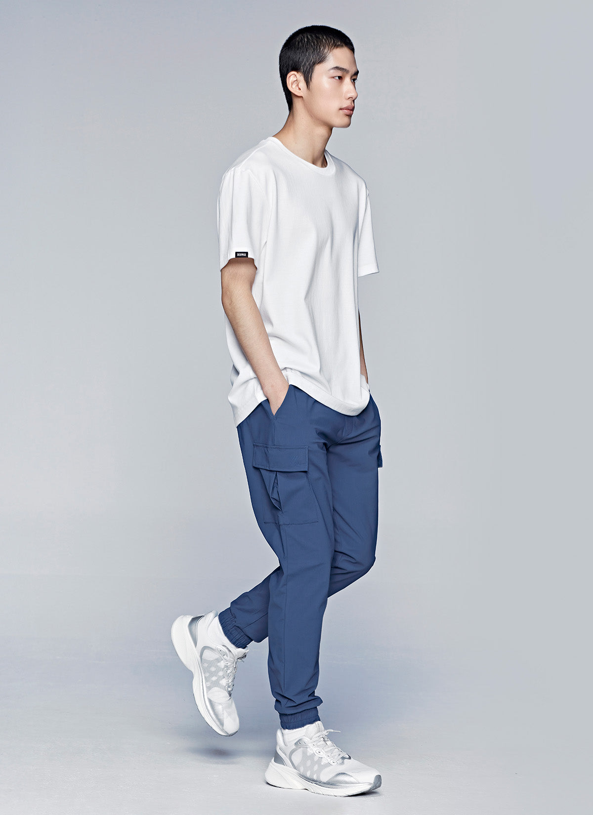 Comfortable Cargo Joggers for Men - Stretchable Workout Pants with Pockets | Perfect for Running, Gym, Travel & Casual Wear