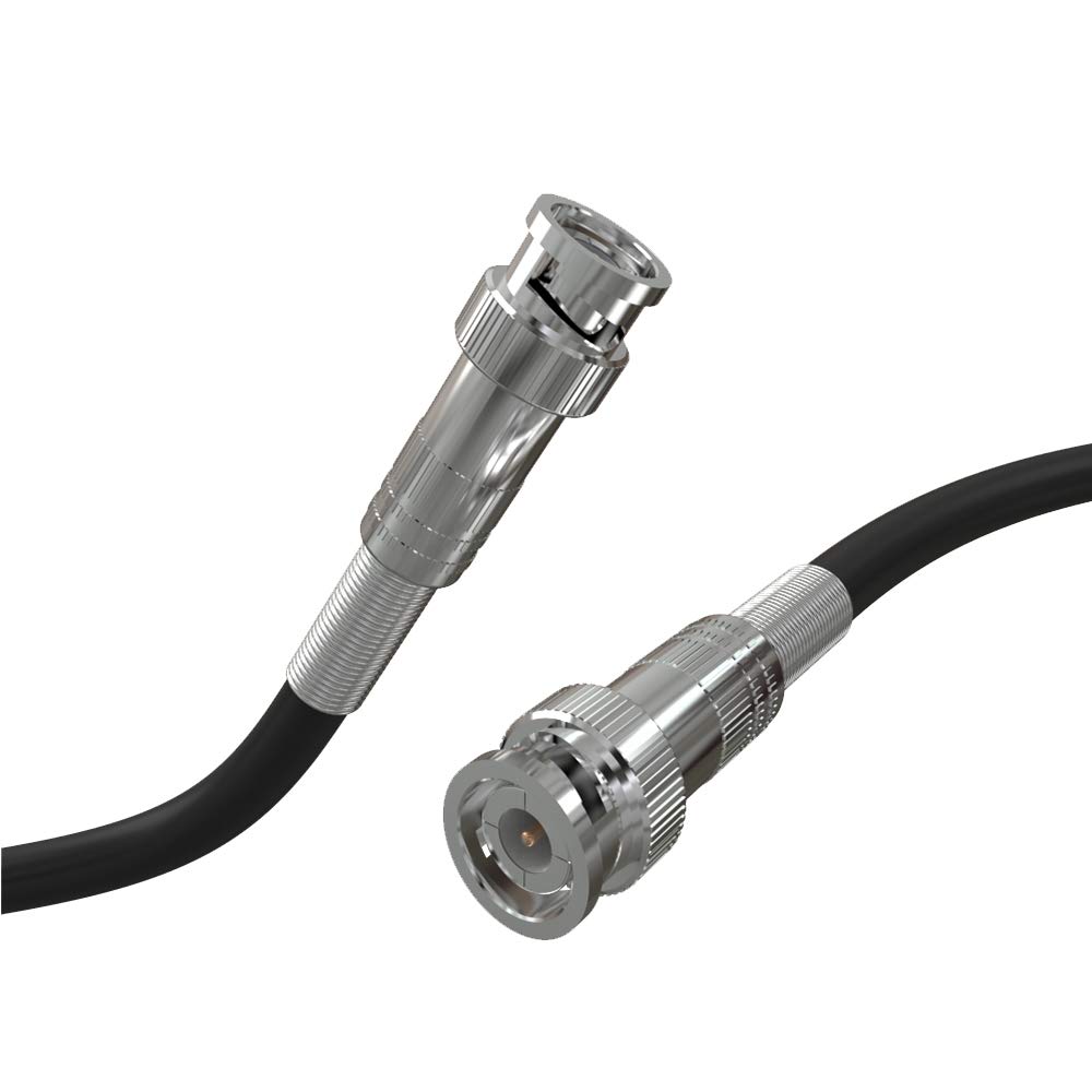 3G HD SDI Cable 26ft - BNC to BNC 75 Ohm Coaxial Cable for 1080P Video Transmission | Professional CCTV Security Camera & Broadcast Video Systems | Perfect for Surveillance, Live Streaming & Studio Production (26 Feet)