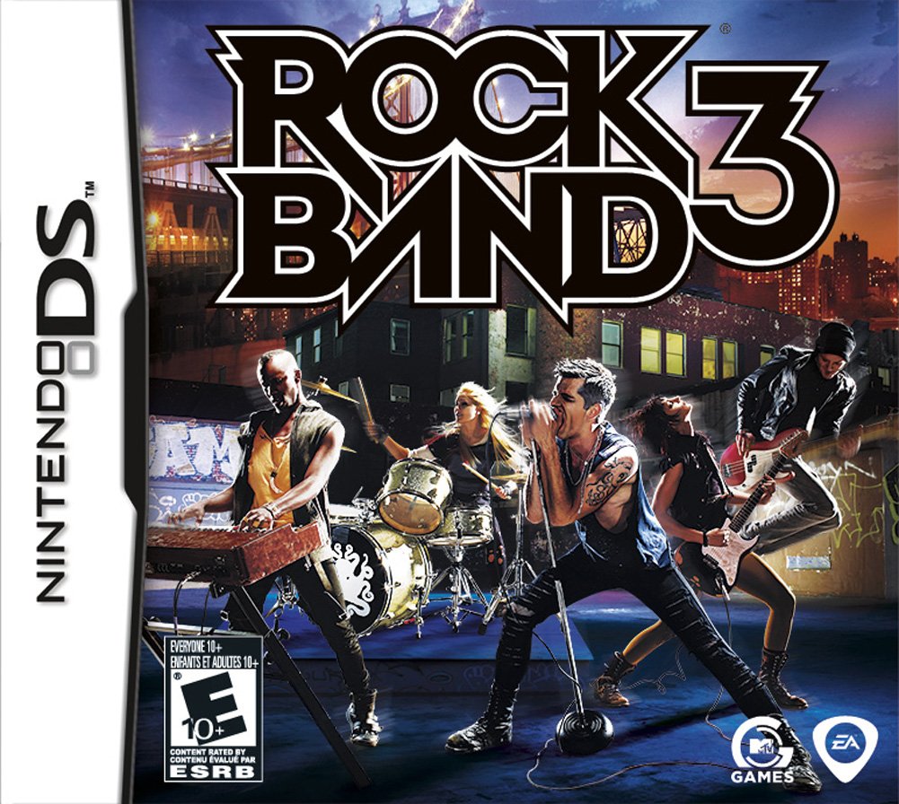 Rock Band 3 for Nintendo DS - Music Video Game with Multiplayer Mode | Perfect for Family Game Nights & Party Entertainment