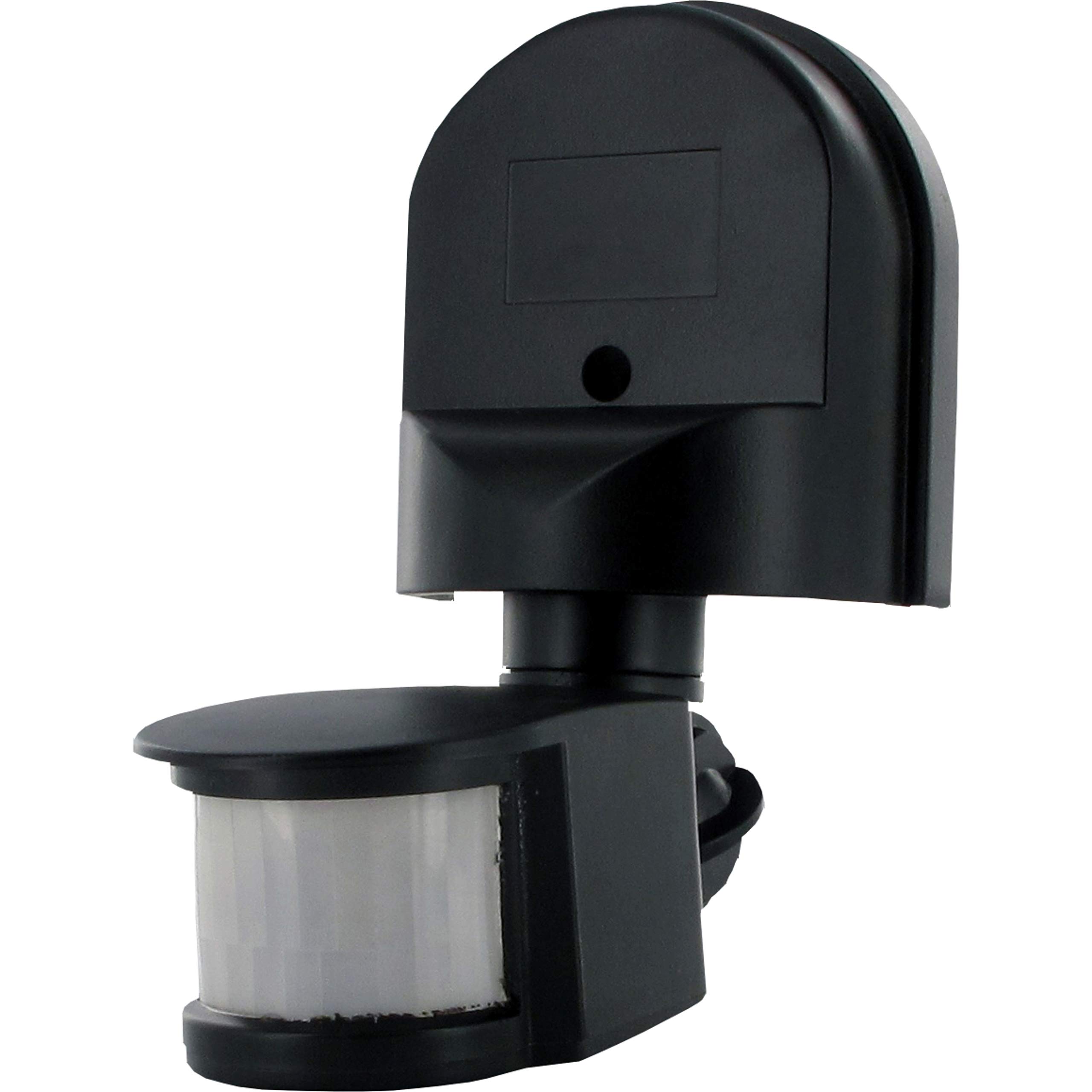 Byron Elro ES90 PIR Motion Sensor Switch - 180° Detection Angle, 12M Range, 1200W Max Load, Black - Ideal for Home Security, Lighting Automation & Energy Savings