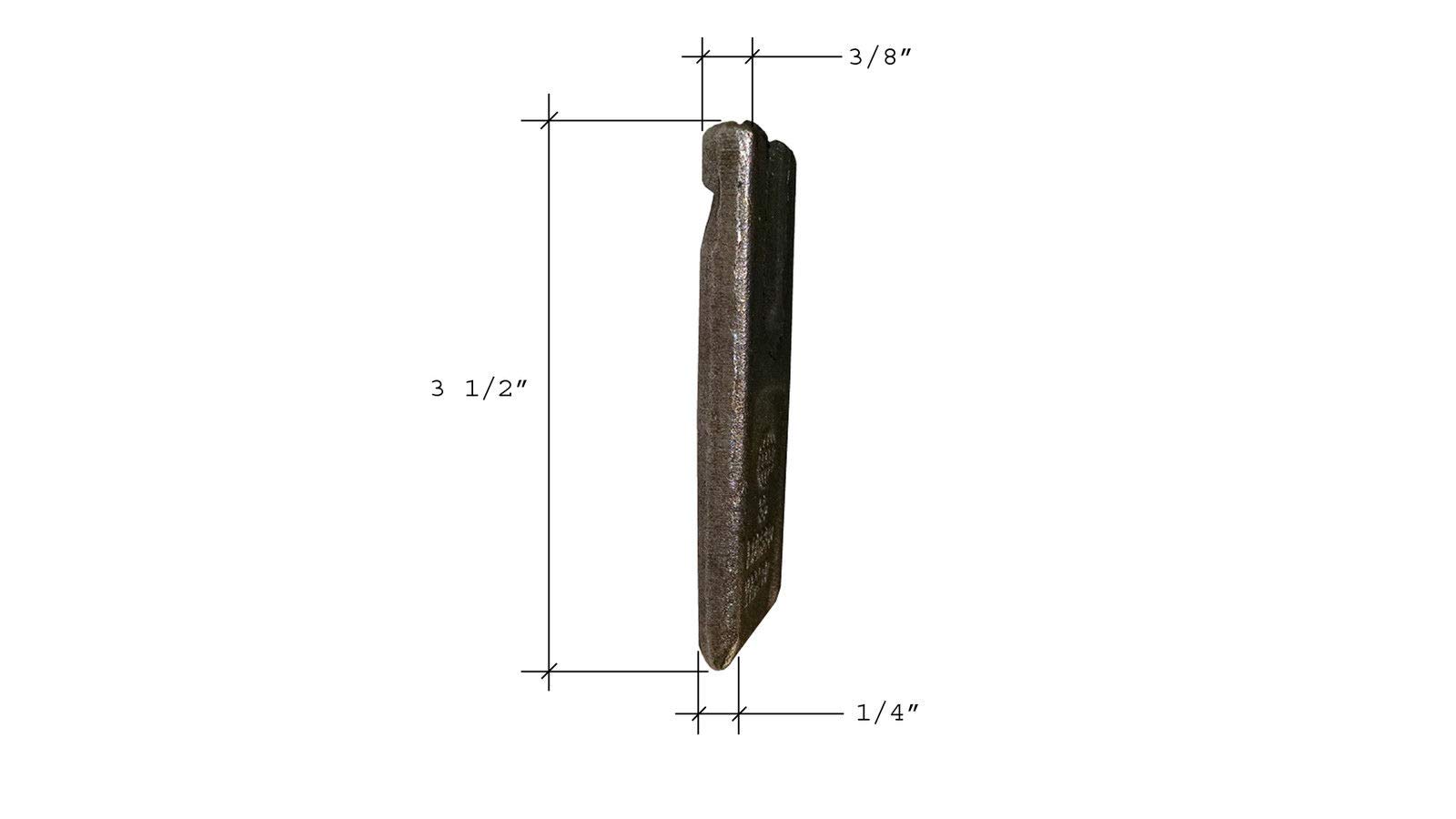 Pengo Auger Teeth - 133835 & 132470-35 Size - Replacement Parts for CS & AG Aggressor Augers - Perfect for Construction and Agricultural Drilling Equipment