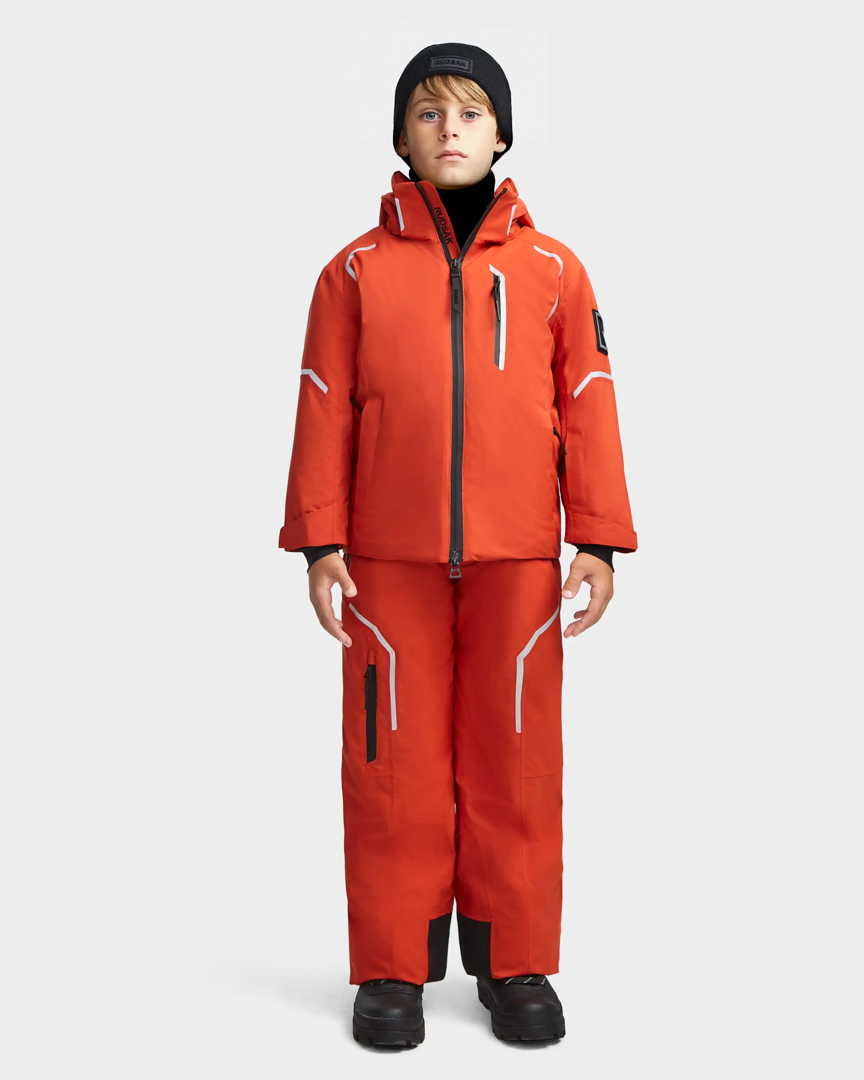 OMAL Y 1123526 Orange Safety Vest - High Visibility Reflective Workwear for Construction, Roadside, and Outdoor Activities