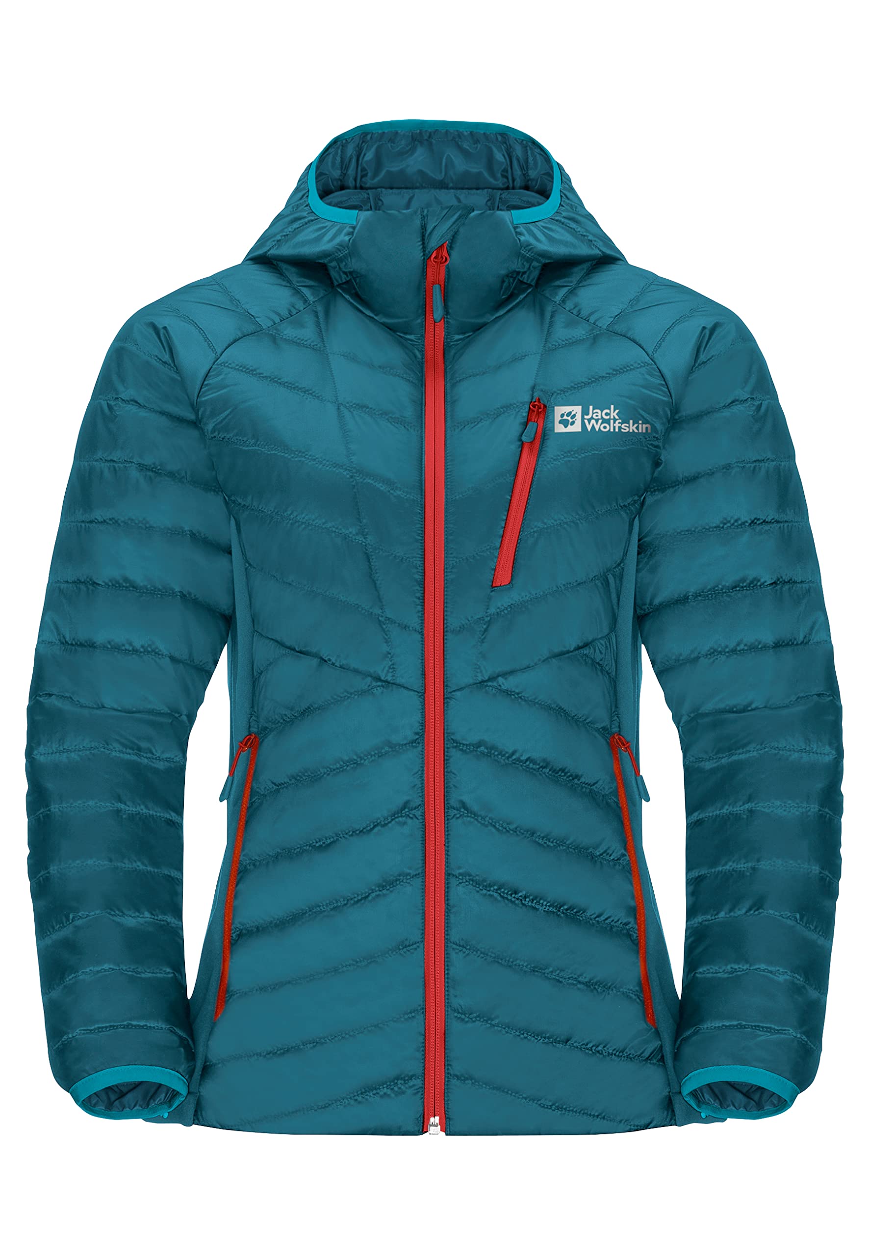 Jack Wolfskin Women's Routeburn Jacket - Lightweight Waterproof Hiking Jacket for Outdoor Adventures & Travel