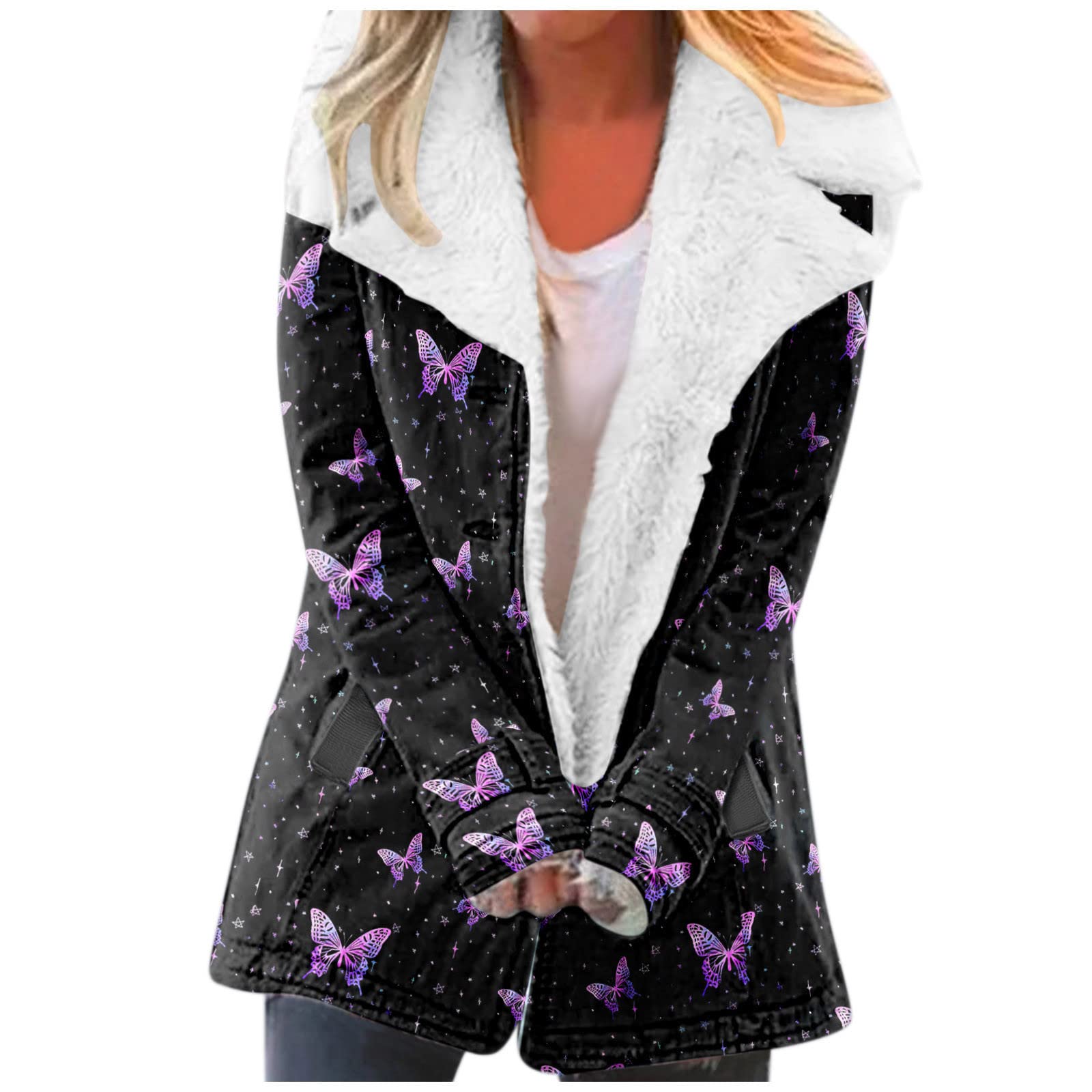 Women's Lightweight Windbreaker Patchwork Zipper Jacket - Long Sweater Coat for Outdoor Sports & Casual Wear
