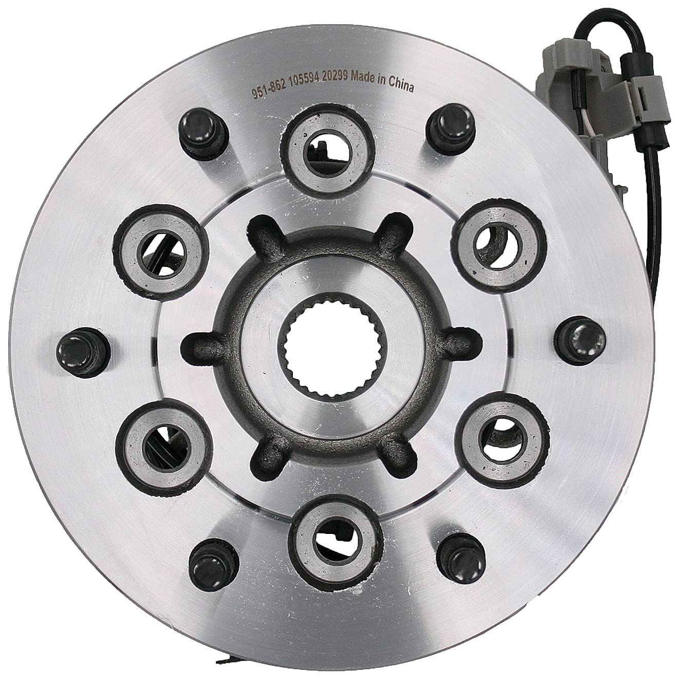 Dorman 951-862 Front Passenger Side Wheel Bearing & Hub Assembly - Compatible with Chevrolet Silverado, GMC Sierra, Isuzu i-Series (2007-2013) | Replacement for Worn Bearings, Smooth Ride & Improved Safety | Perfect for Off-Roading, Daily Commuting & Towing
