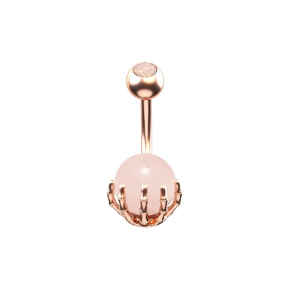 Opal Paw Belly Button Ring - Cute and Stylish Navel Piercing Jewelry for Women | Perfect for Everyday Wear, Parties, and Unique Fashion Statements