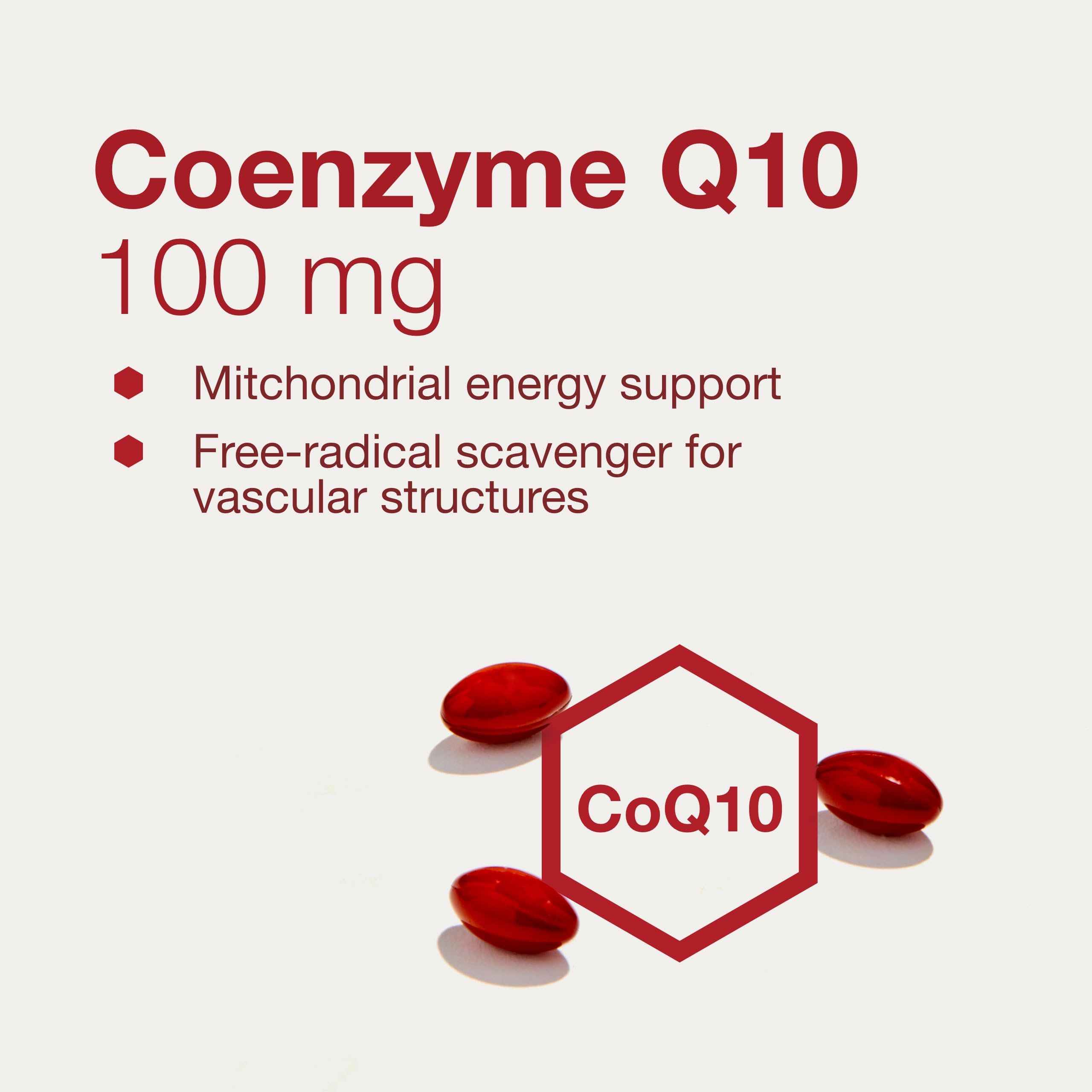 Premium CoQ10 100mg Softgels with Vitamin E & Soy Lecithin - Heart Health & Energy Supplement - Halal Certified, Egg Free - 90 Count - Supports Cardiovascular Wellness & Active Lifestyle