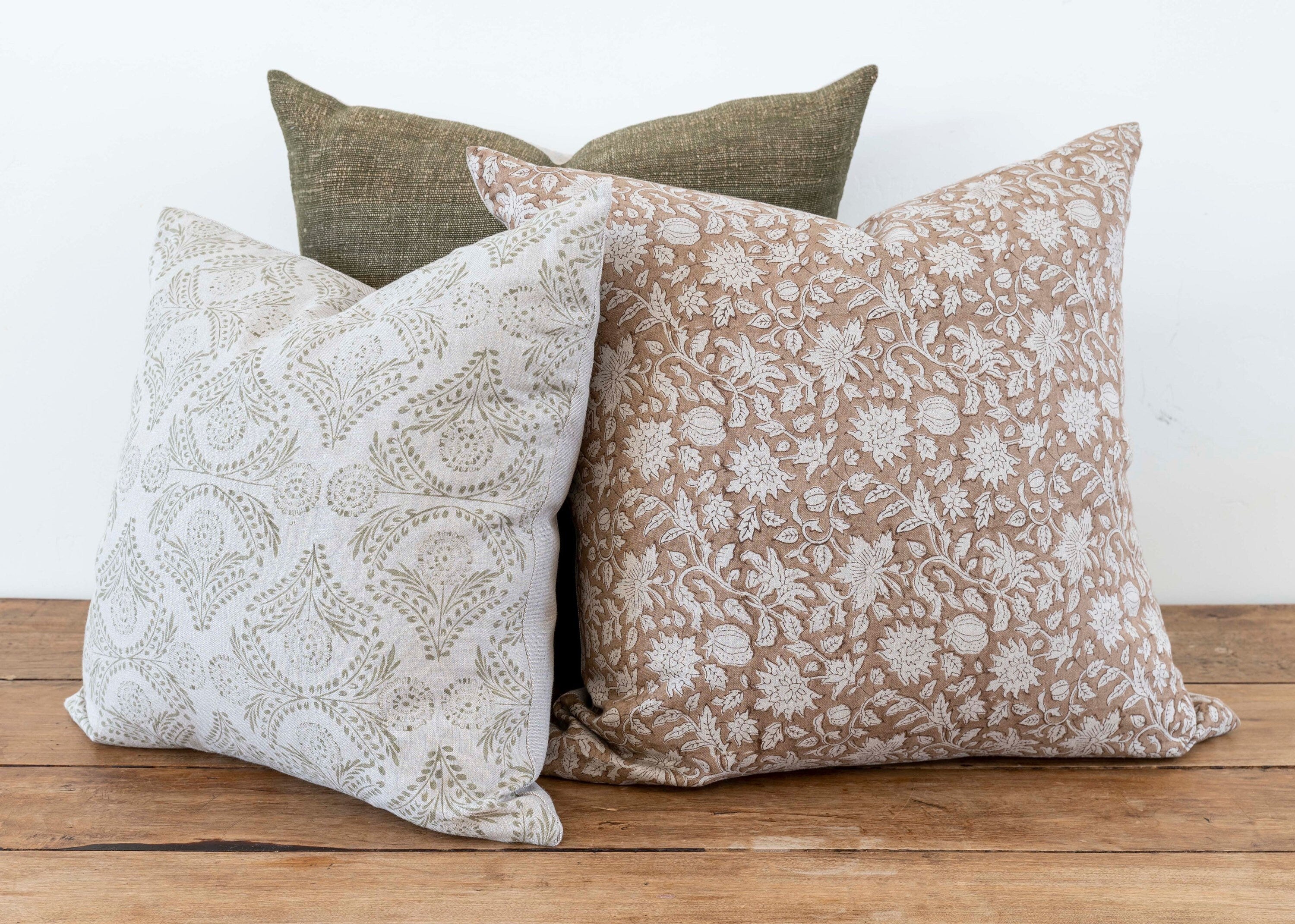 Stylish Kufri Rustic Solid Olive Designer Pillow Cover - Perfect for Living Room, Bedroom & Home Decor