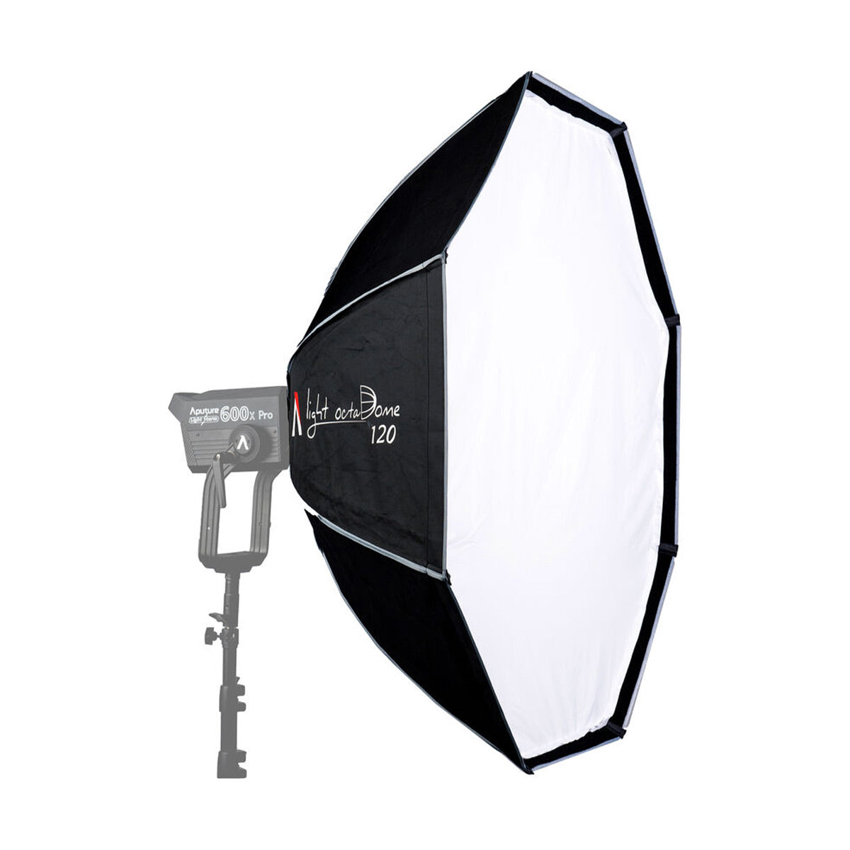 Aputure Light OctaDome 120 (4') Softbox - Professional Photography Lighting Diffuser for Studio, Portrait, and Video Production