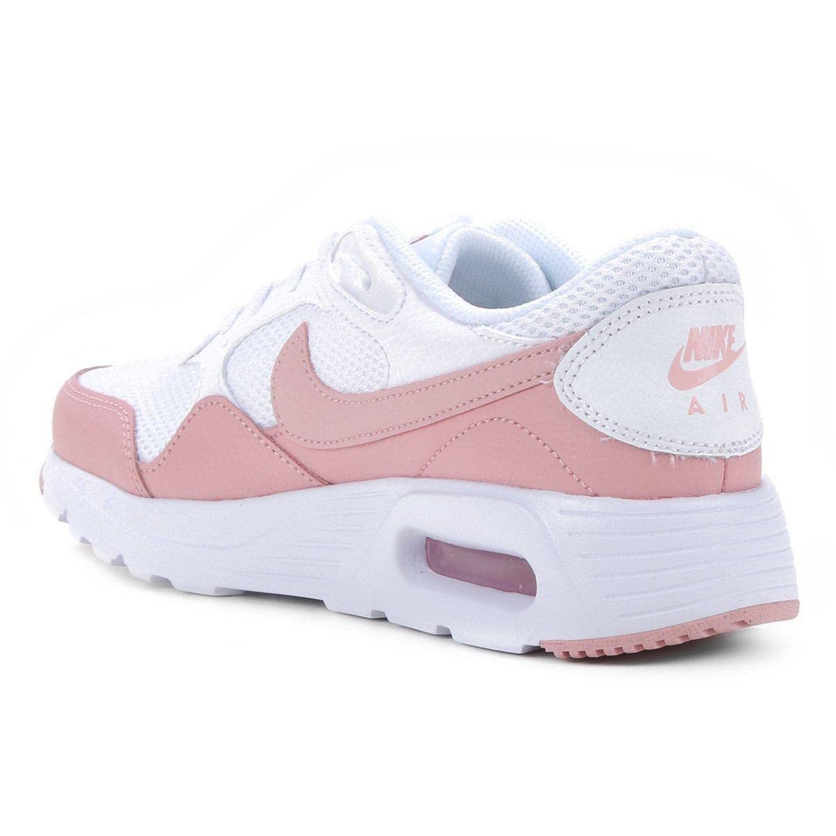 Nike Women's Air Max SC Running Shoes - White/Pink Glaze Arctic Punch (CW4554 102) | Lightweight Comfort for Jogging, Gym & Casual Wear